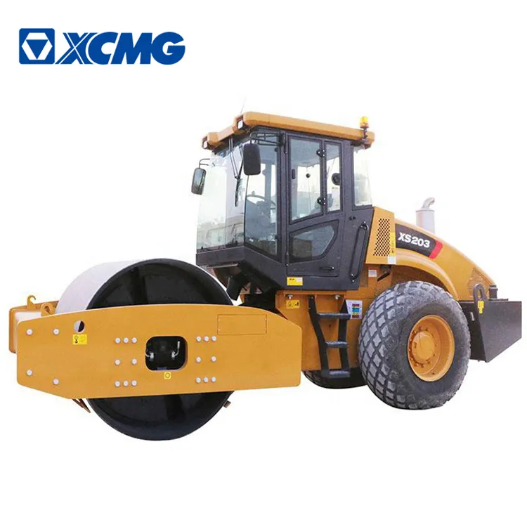XCMG 20 ton vibratory road roller XS203 new road roller machine price